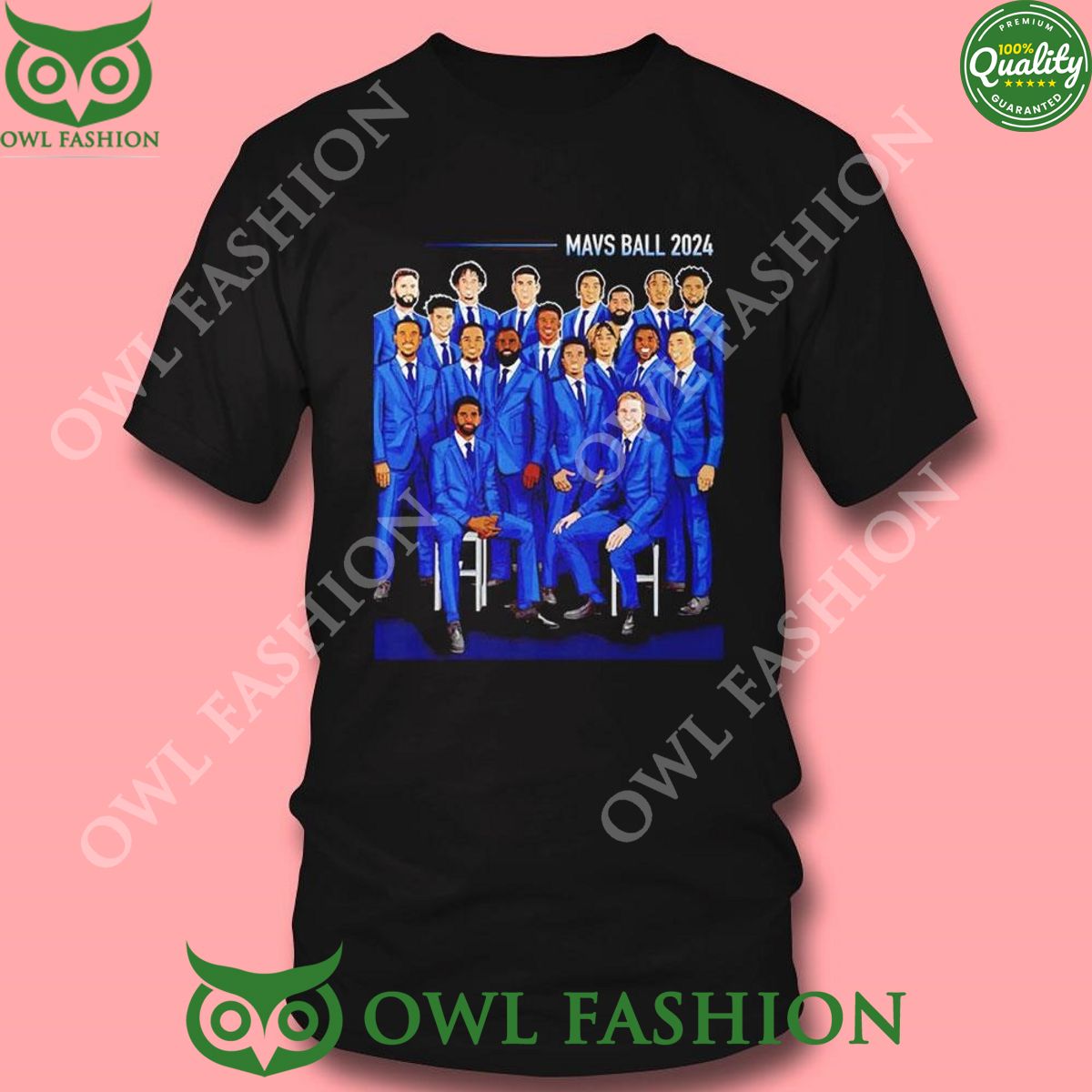 Dallas Mavericks 2024 Players Suited Up Limited Shirt Hoodie
