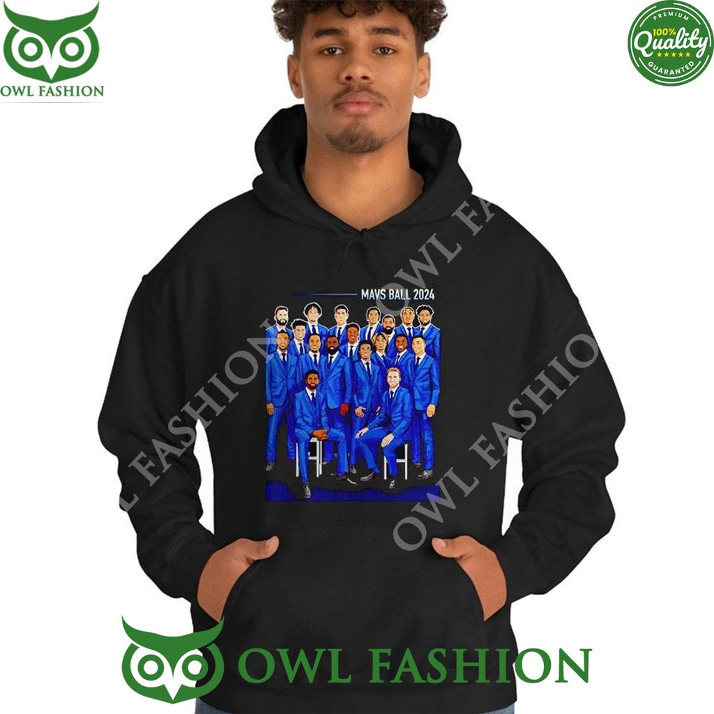 Dallas Mavericks 2024 Players Suited Up Limited Shirt Hoodie