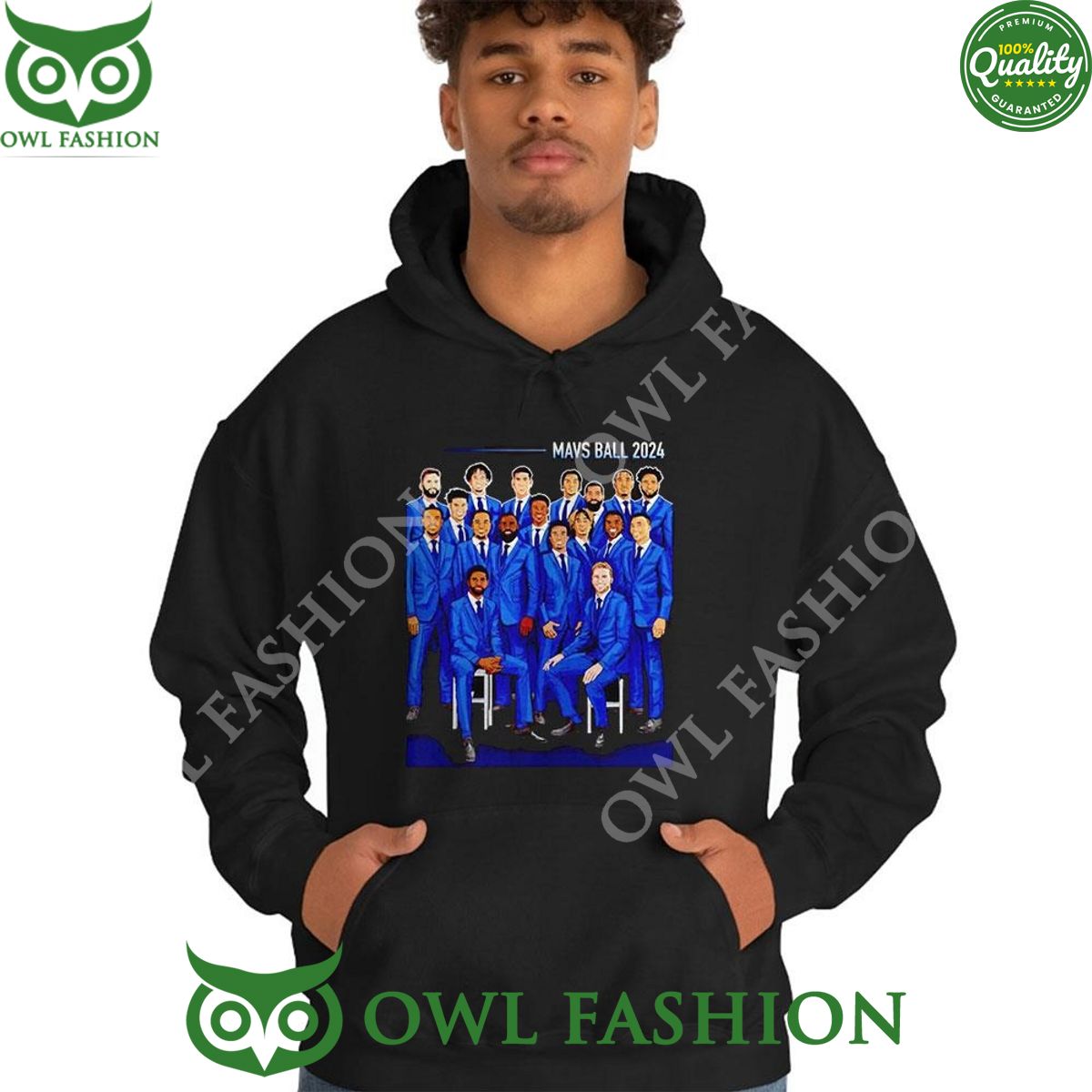 Dallas Mavericks 2024 Players Suited Up Limited Shirt Hoodie