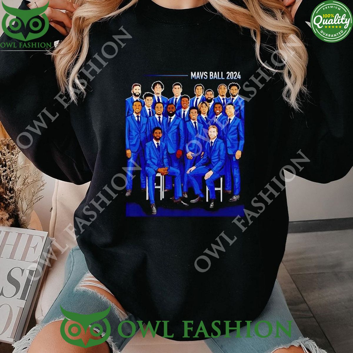 Dallas Mavericks 2024 Players Suited Up Limited Shirt Hoodie
