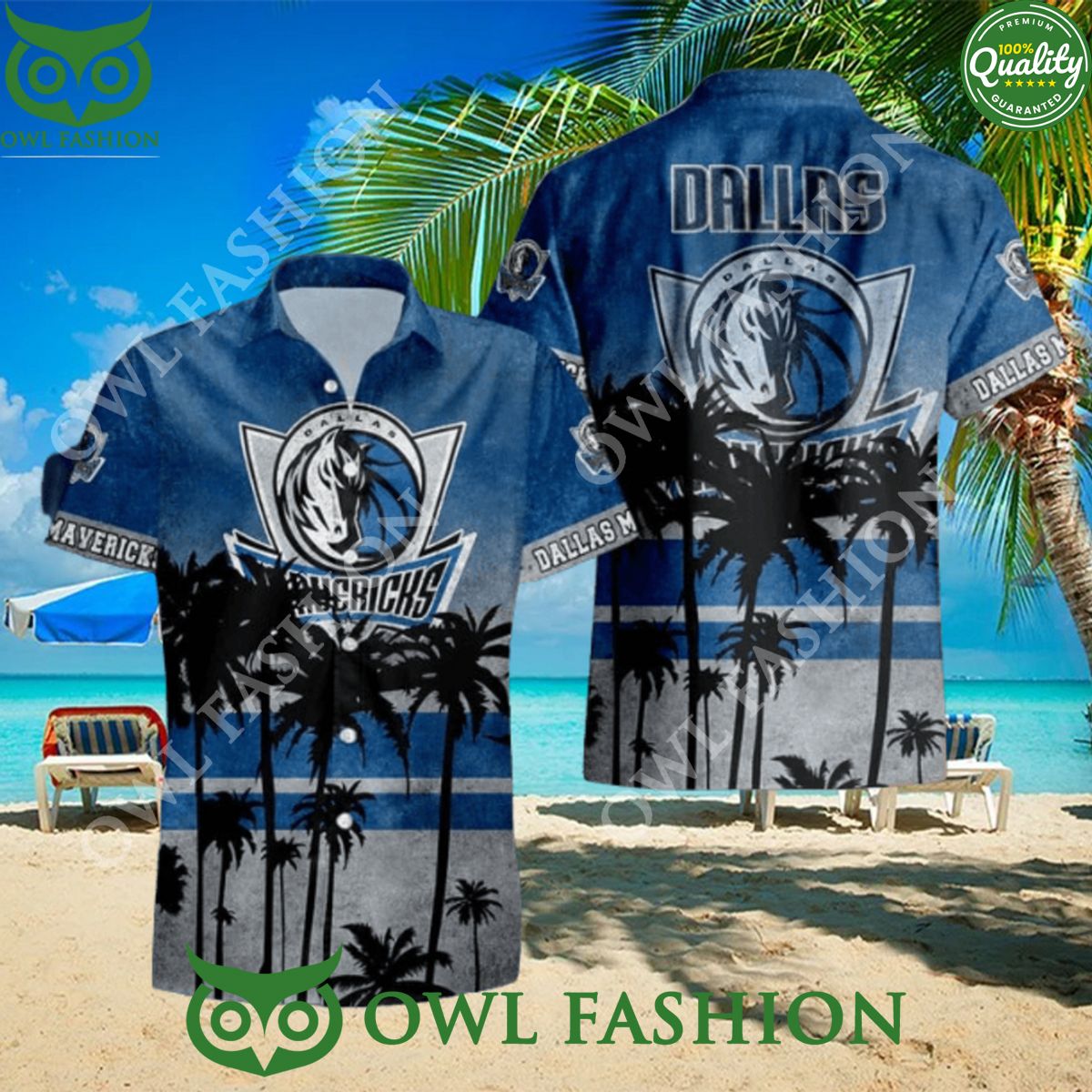 Dallas Mavericks NCAA Championship Hawaiian Shirt 2024