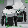 Dallas Stars NHL Hockey Black White Printed Hoodie