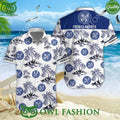 Danish FC Amager Football Coconut Island hawaiian shirt