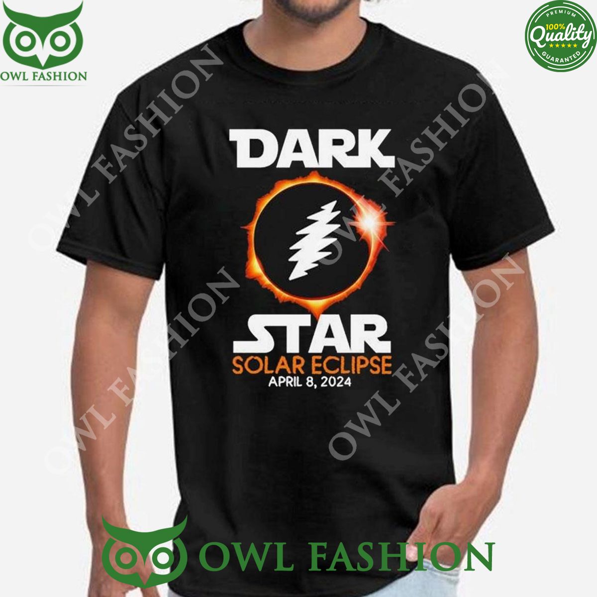 Dark Star Solar Eclipse April 8 2024 Hoodie Shirt