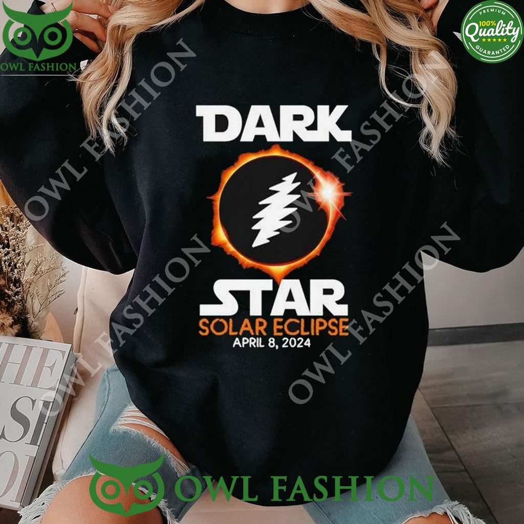 Dark Star Solar Eclipse April 8 2024 Hoodie Shirt