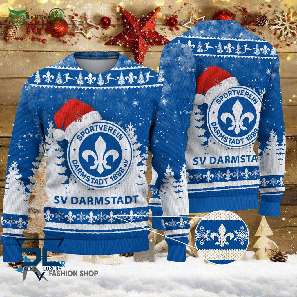 Darmstadt 98 Bundesliga Germany League Ugly Sweater