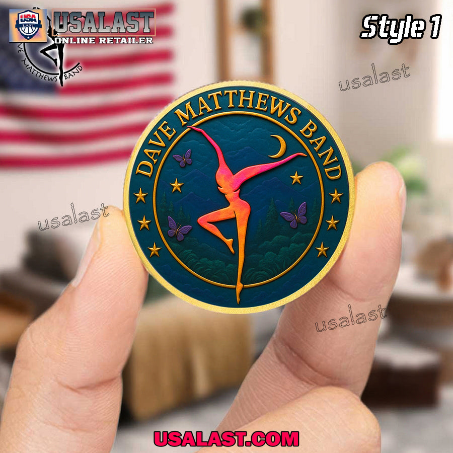 Dave Matthews Band Anniversary Commemorative Coin