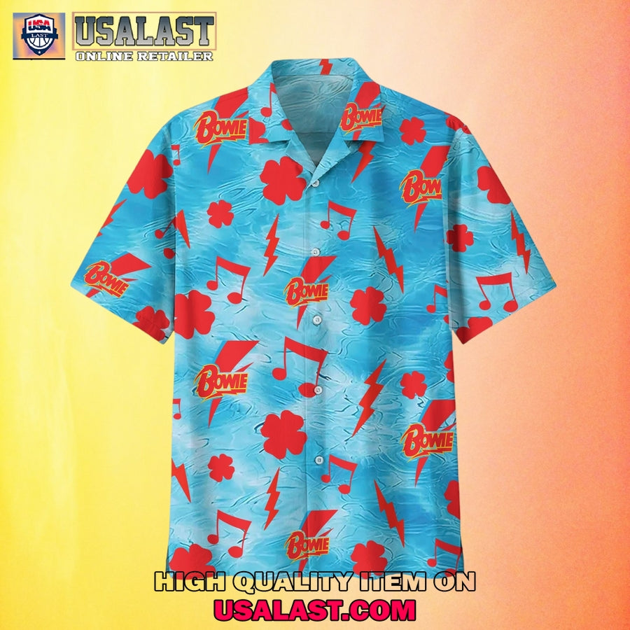 David Bowie We Can Be Heroes Hawaiian Shirt