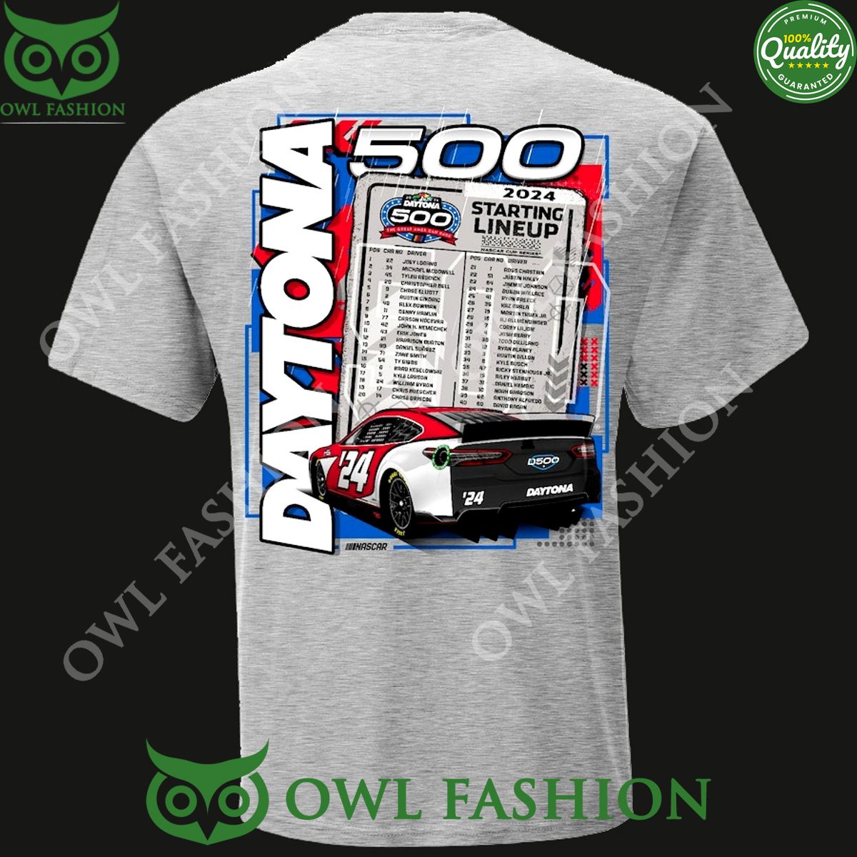Daytona 500 Checkered Flag Sports 2024 T-shirt