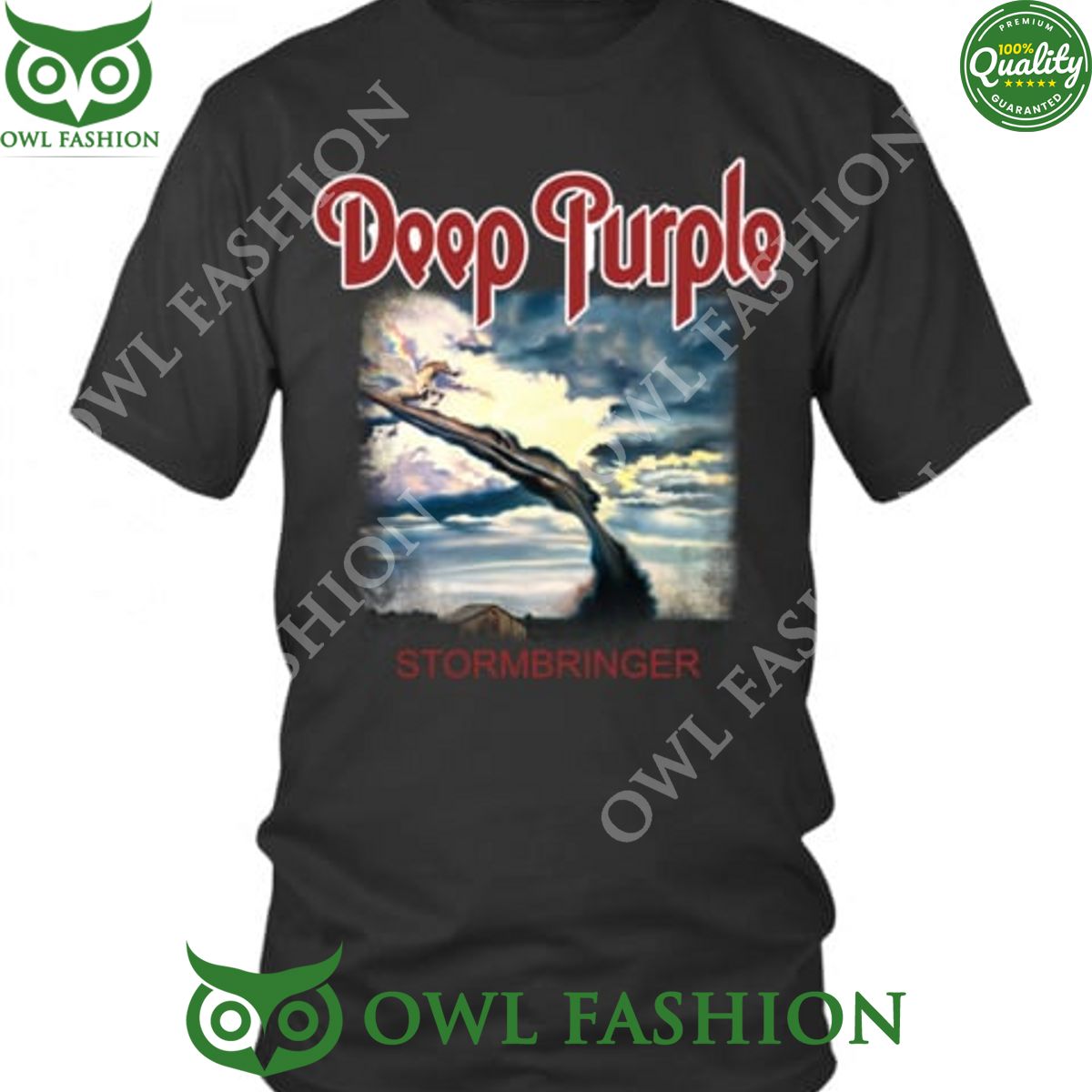 Deep Purple Stormbringer Rock Band Album t shirt