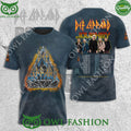 Def Leppard Journey Summer Stadium Tour Music List 3D Tshirt