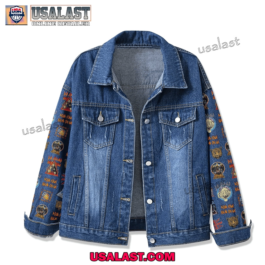 Def Leppard Tour 2025 Denim Jacket