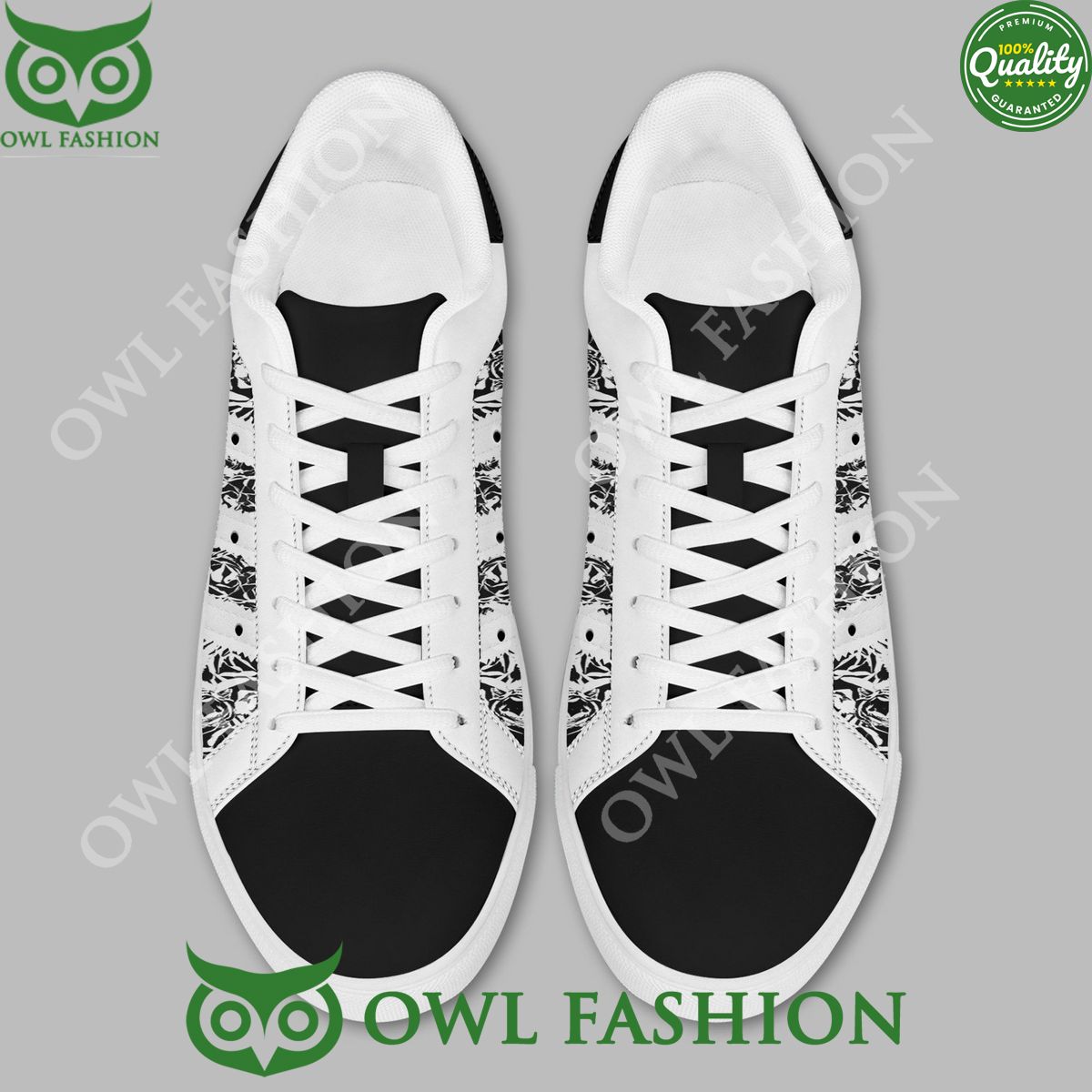 Deftones Black and white stan smith Sneakers