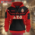 Delta Sigma Theta Fraternity Custom Name Heavy Hoodie