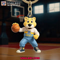 Denver Nuggets Mascot Custom Keychain, Hanging Ornament