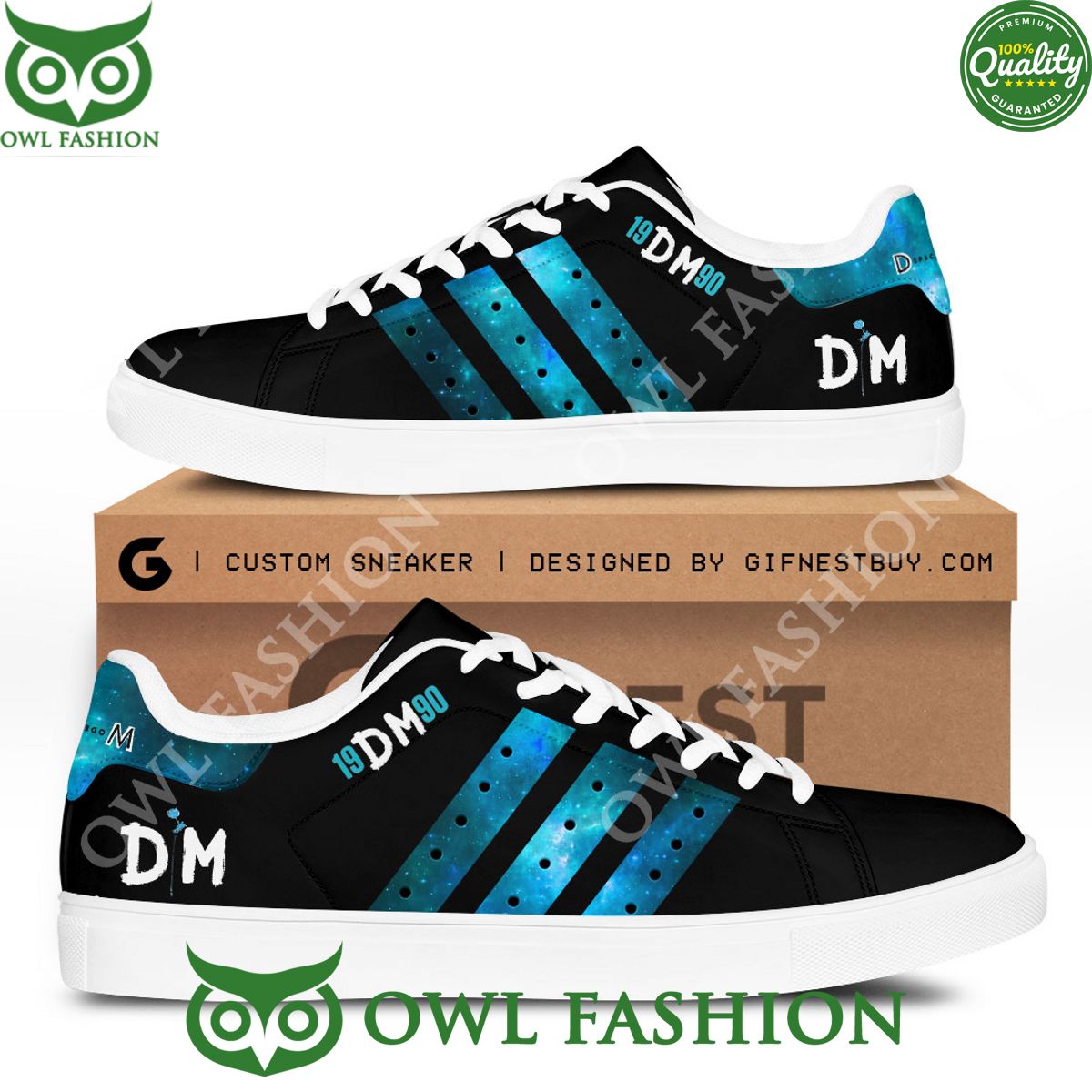 Depeche Mode 1990 DM Stan Smith Shoes