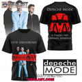 Depeche Mode 45th Anniversary 3D Shirt