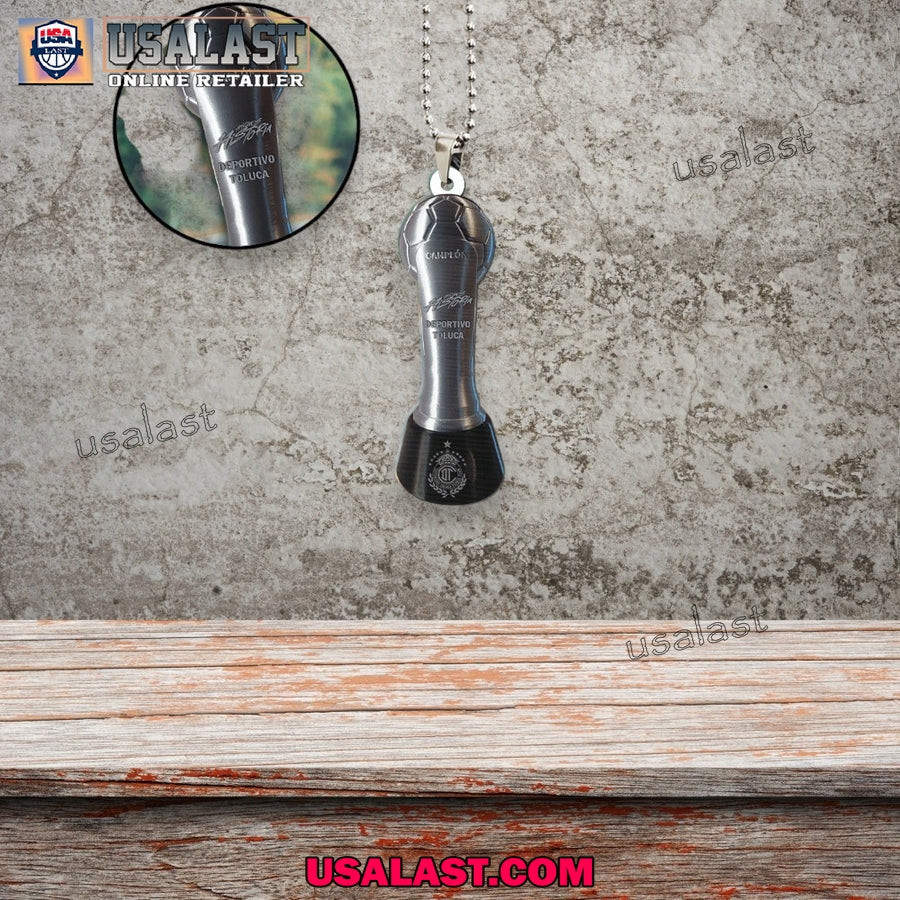 Deportivo Toluca FC 2025 Liga MX Champions Car Ornament