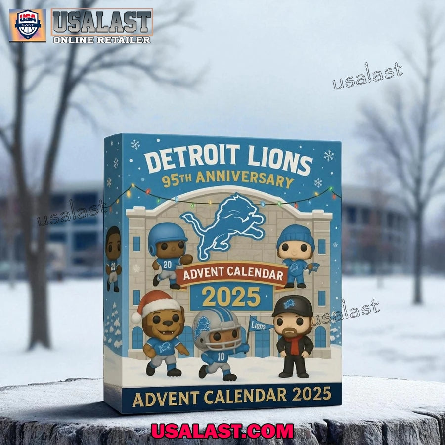 Detroit Lions 95th Anniversary Advent Calendar