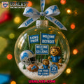 Detroit Lions Commemorative Christmas Ornament