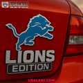 Detroit Lions Edition Custom 3D Car Badge Sticker