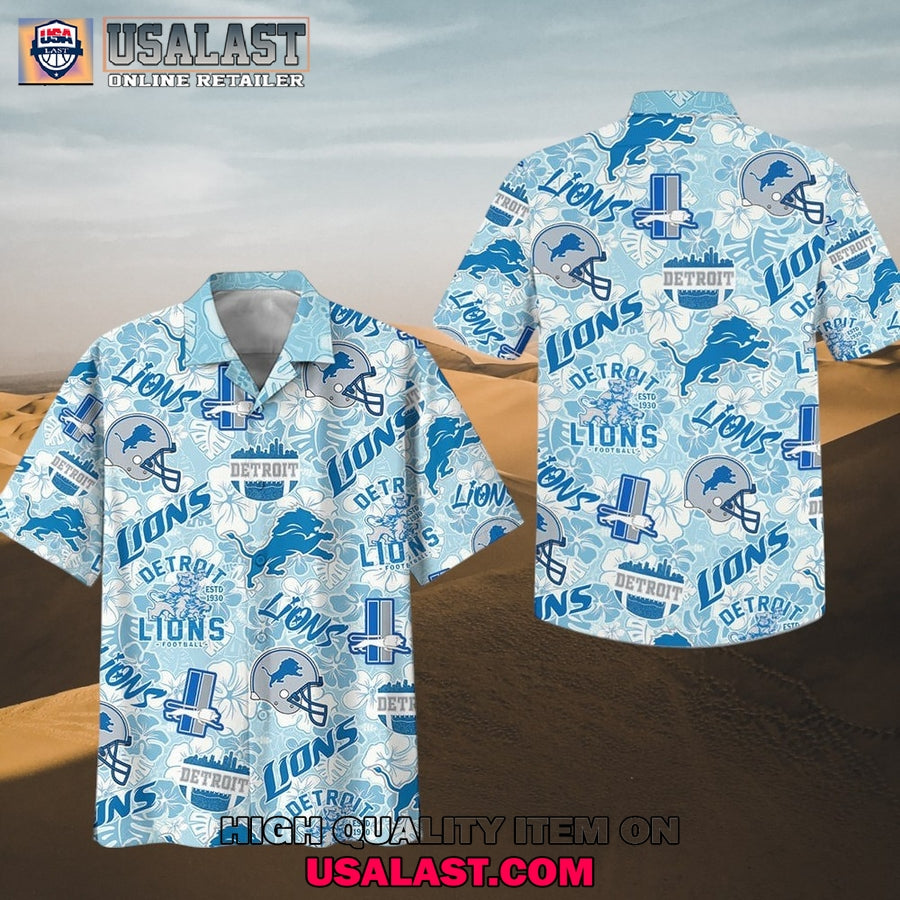 Detroit Lions New Trending Hawaiian Shirt