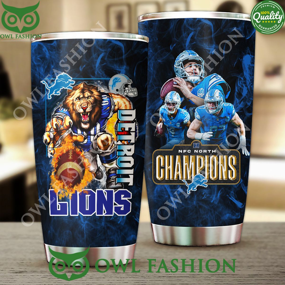 Detroit Lions NFC North Champions Tumbler Cup