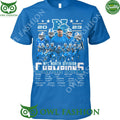 Detroit Lions Team NFC North Division Champions t shirt