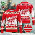 Detroit Red Wings NHL Ice Hockey 3D Ugly Sweater