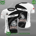 Deutsche Eishockey Liga Lowen Frankfurt Hockey Custom Name polo shirt