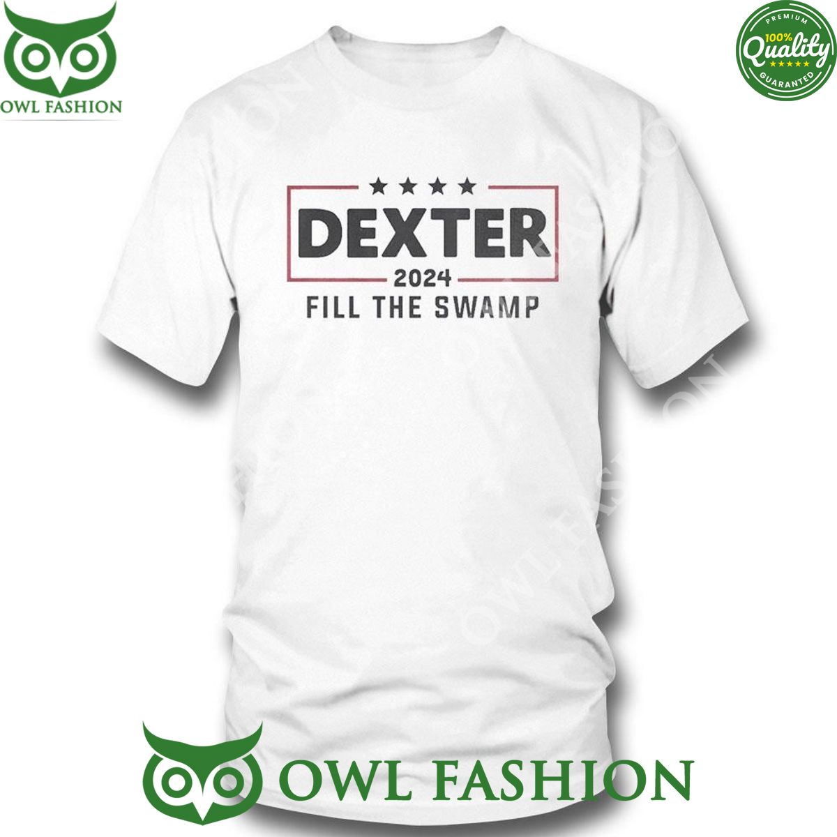 Dexter 2024 Fill The Swamp Ladies Tshirt