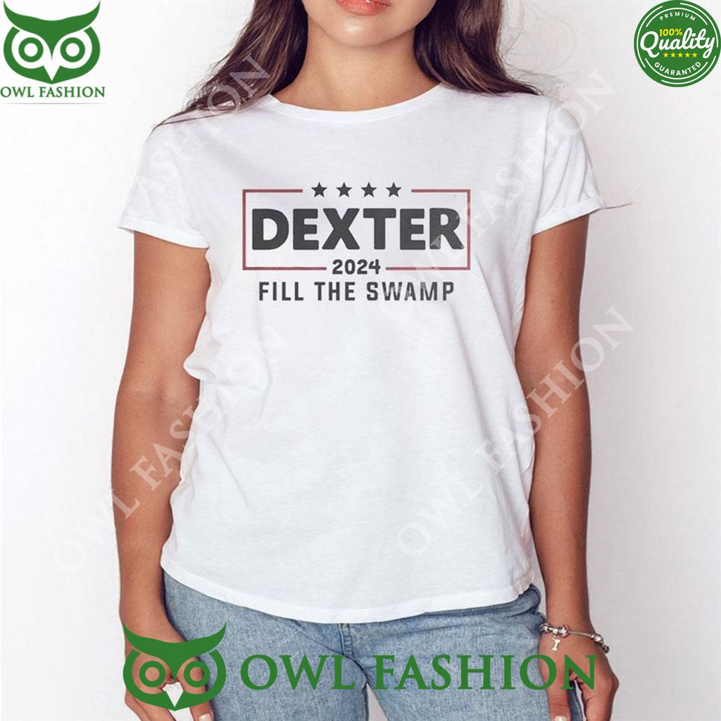 Dexter 2024 Fill The Swamp Ladies Tshirt