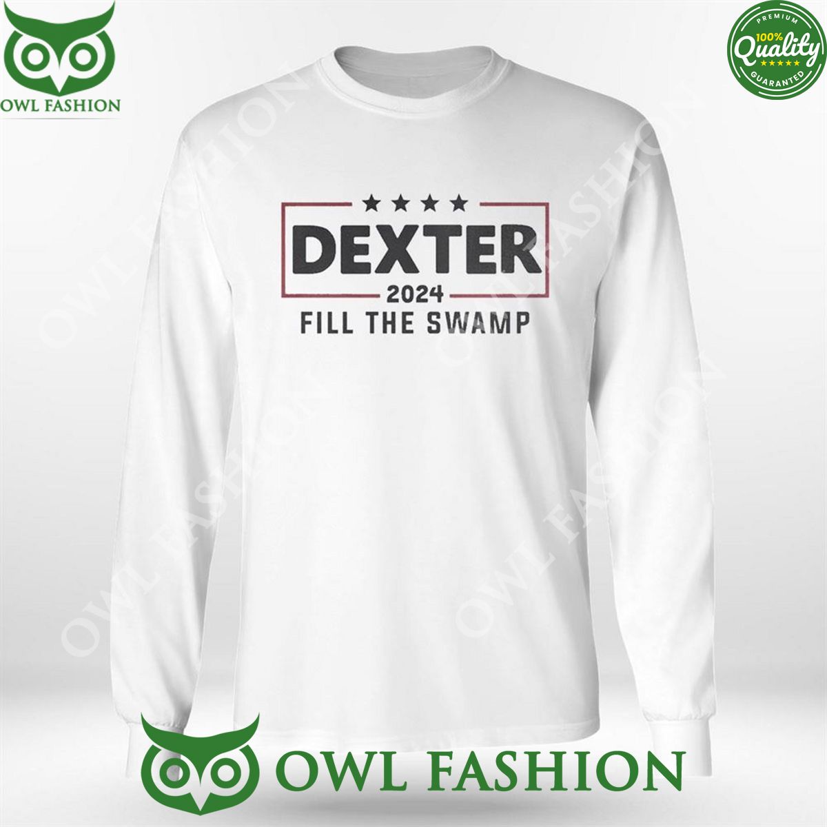 Dexter 2024 Fill The Swamp Ladies Tshirt