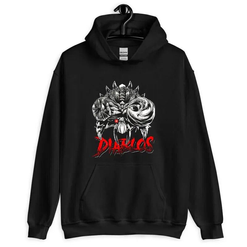 diablos, monoblos Hoodie,massacre demon diablos,shattered monoblos,monoblos T-Shirts, Sweatshirt | RetroVerseTees.com