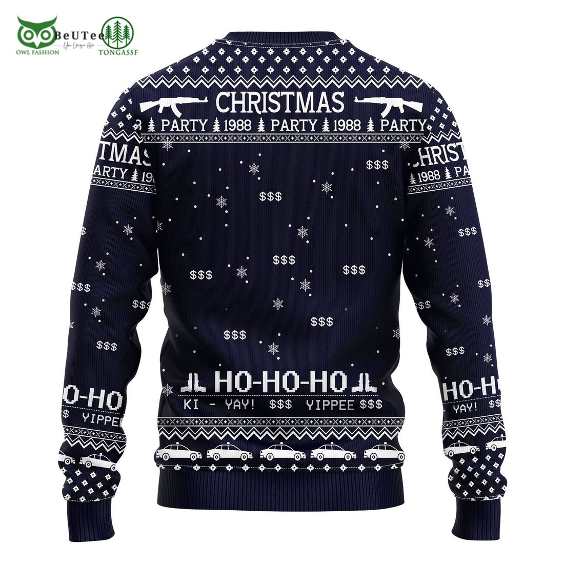 Die Hard 1988 Ugly Knitted Christmas Sweater