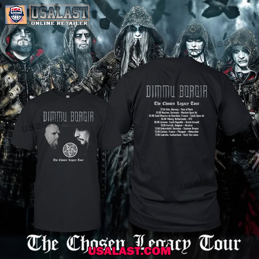 Dimmu Borgir The Chosen Legacy Tour 2025 Tee Shirt