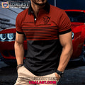 Dodge Challenger Custom Name Men Polo Shirt