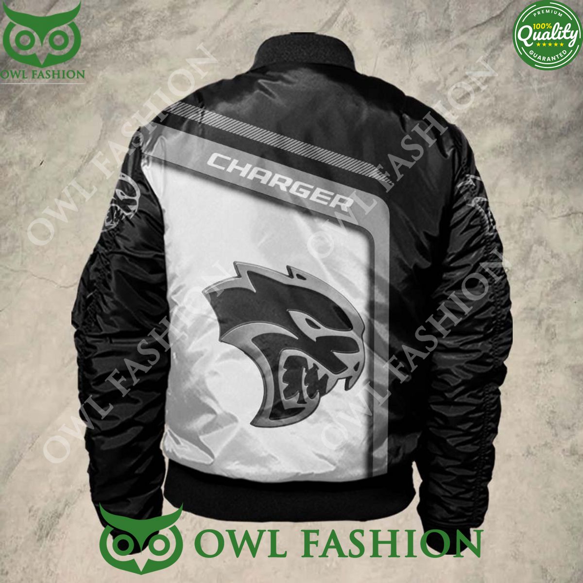 Dodge Charger Sport 3D Bomber Jacket