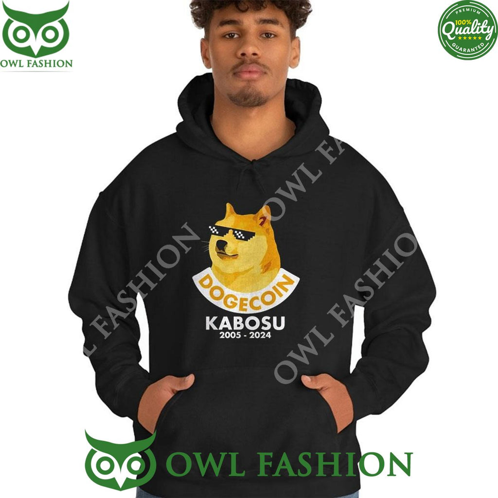 Doge Coin Kabosu 2005 2024 Limited 2D Tshirt