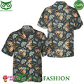 Dollar Bill Money and Gun Trending Summer Hawaiian Shirt