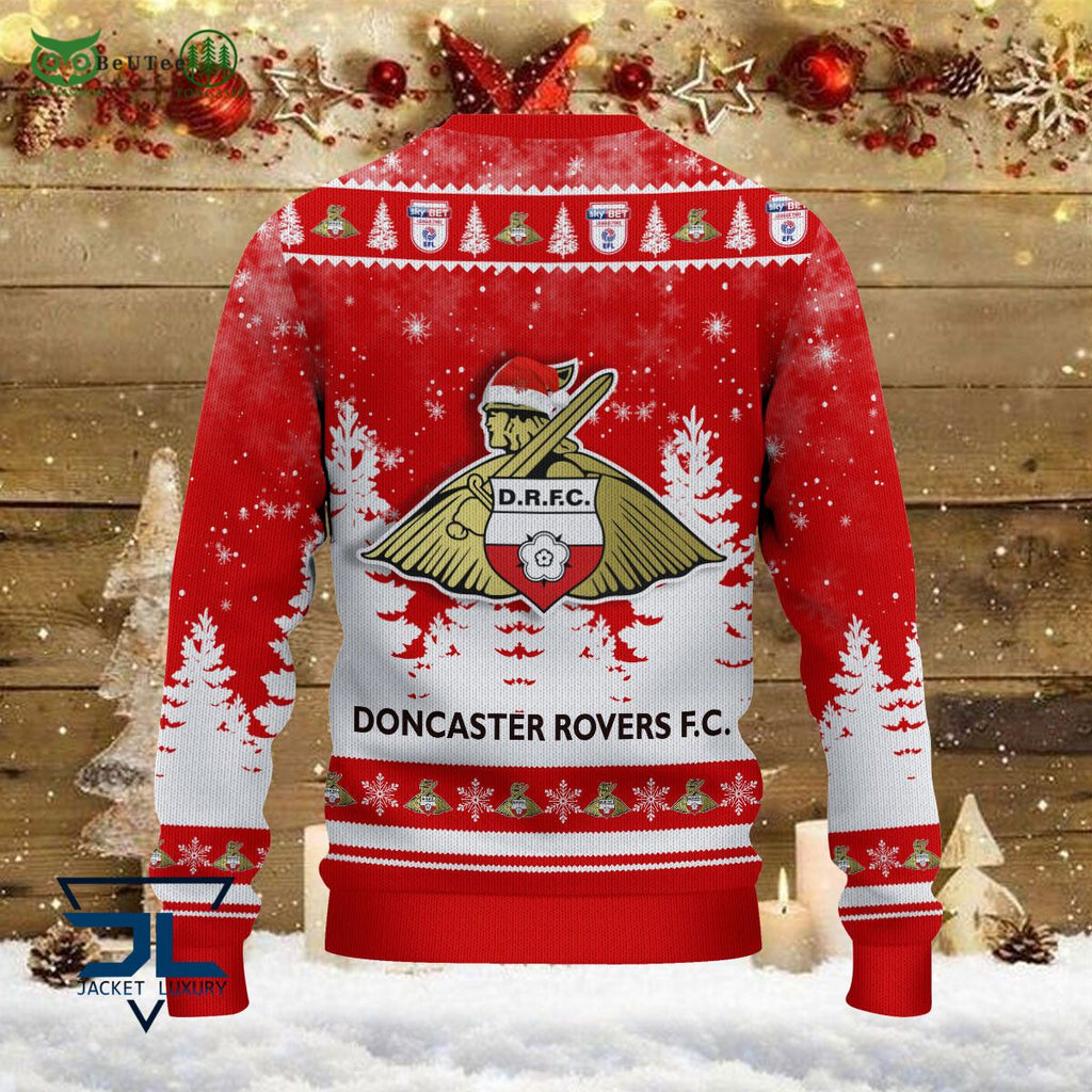 Doncaster Rovers EFL English Football League Premium Ugly Sweater