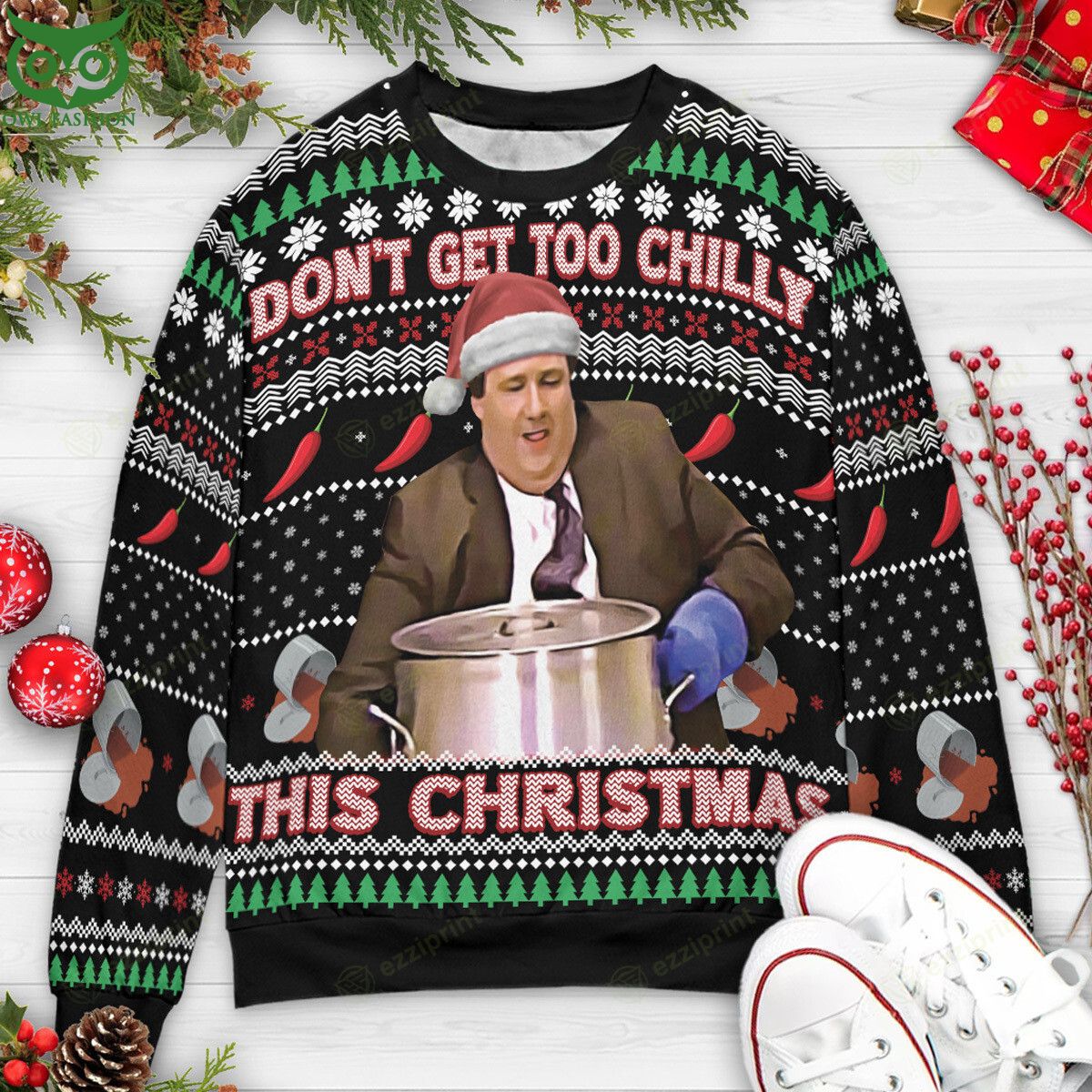 Don’t Get Too Chilly This Christmas Kevin Malone The Office Sweater
