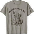 Rage Consumes Cat Unisex T-shirt, Sweatshirt, Hoodie (1)