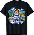 El Salvador Flag Independence Day Unisex T-shirt, Sweatshirt, Hoodie (1)