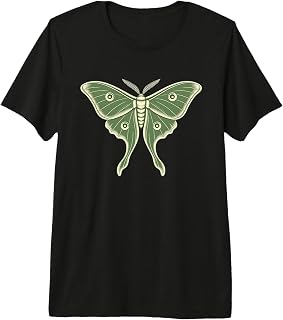 Vintage Luna Moth Natural History Tri-Blend Unisex T-shirt, Sweatshirt, Hoodie (1)