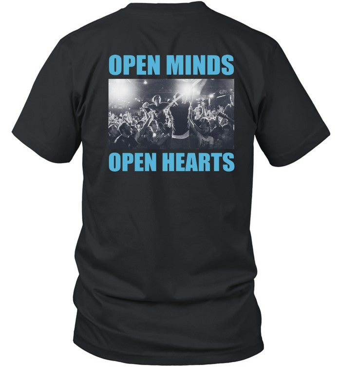 2024 Limited Bane Open Minds Open Hearts Unisex T-shirt, Sweatshirt, Hoodie (1)