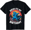 Kaiju Japan Monster Dinosaur Bruh Birthday Unisex T-shirt, Sweatshirt, Hoodie (1)