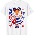 Cuba Girl Traditional Dress Bows Hispanic Heritage Unisex T-shirt, Sweatshirt, Hoodie (1)