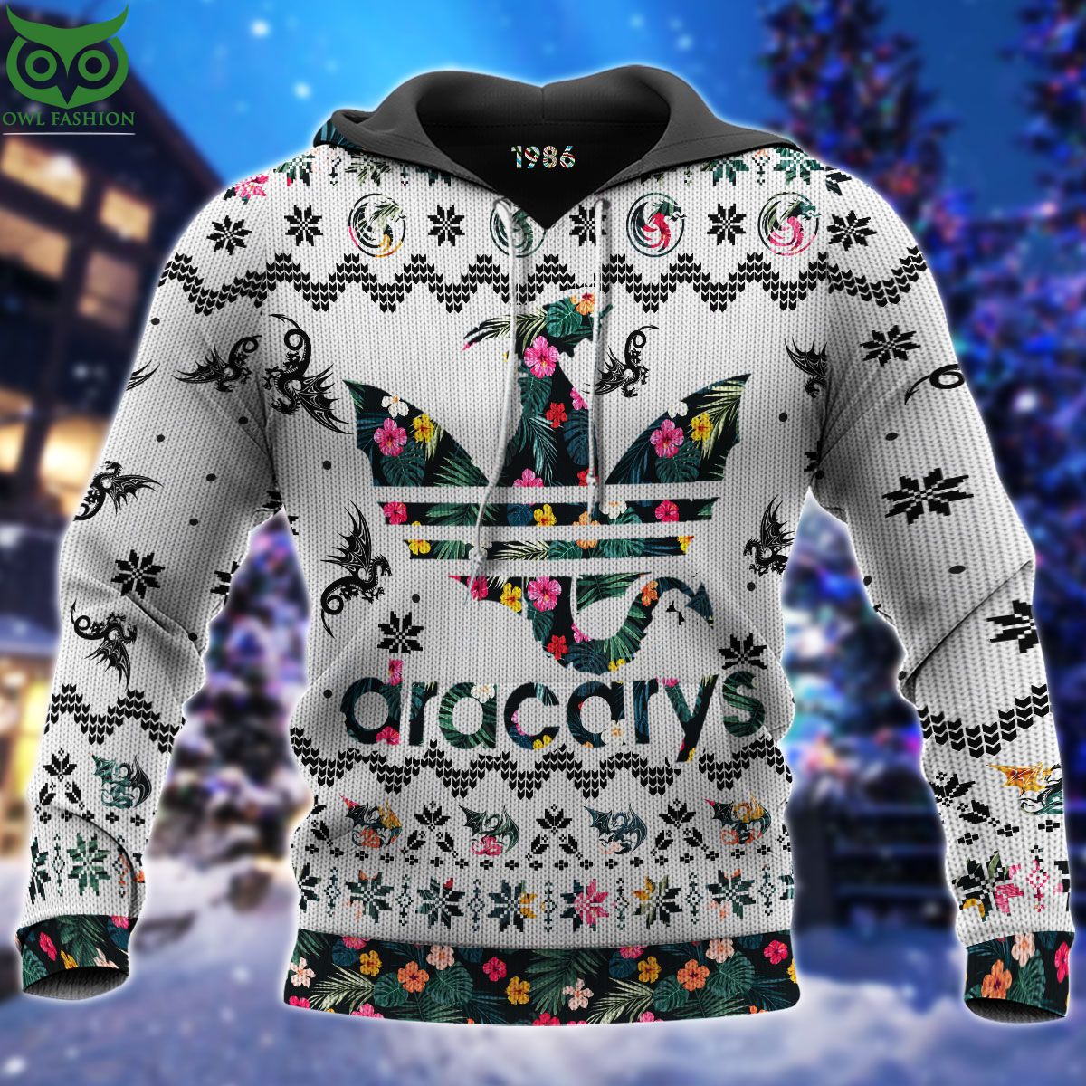 Dracarys Dragon 3D AOP Ugly Sweater Jumper