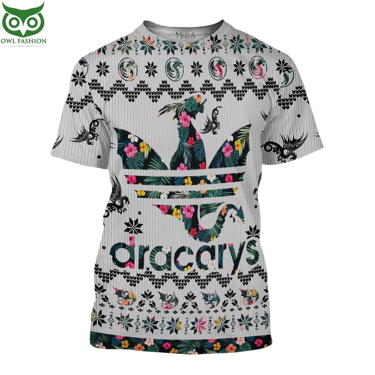 Dracarys Dragon 3D AOP Ugly Sweater Jumper